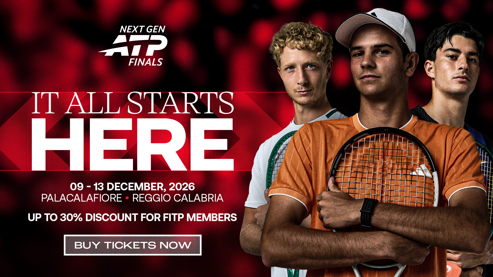 Next Gen ATP Finals 2026 – Get tickets now
